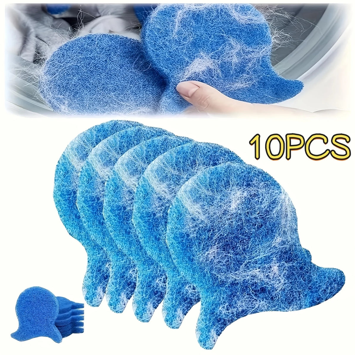 Pawmi Tvättfisk – Pälsfångare för tvättmaskinen (6-pack)